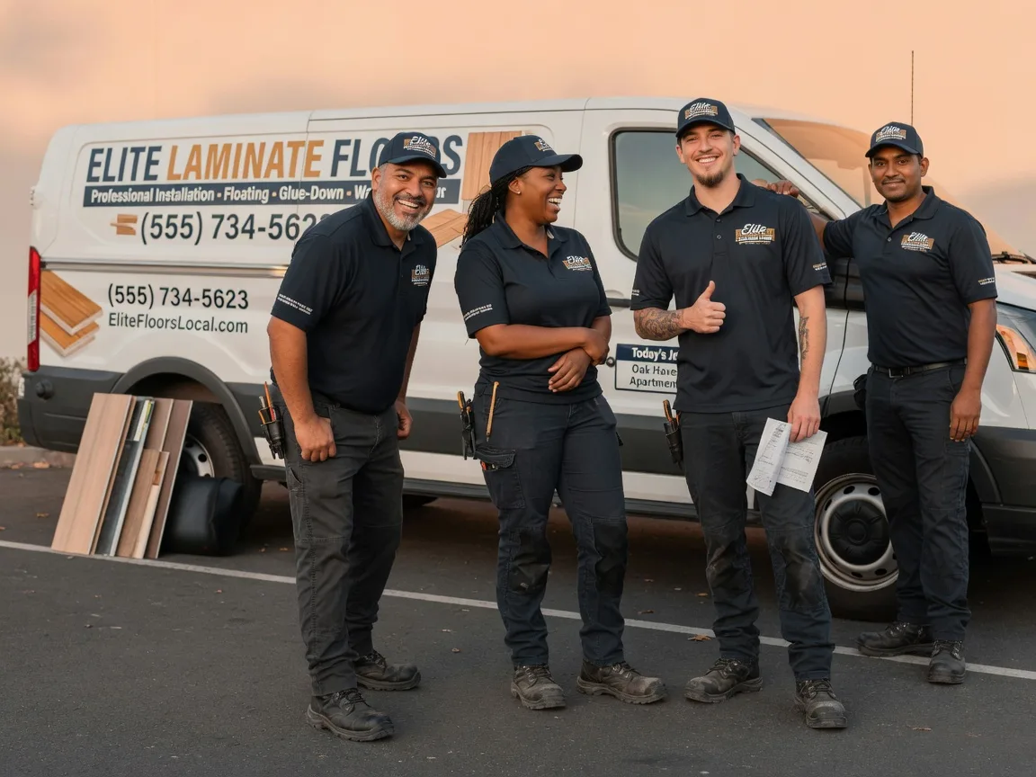 Laminate flooring installation company in Higbee, MO